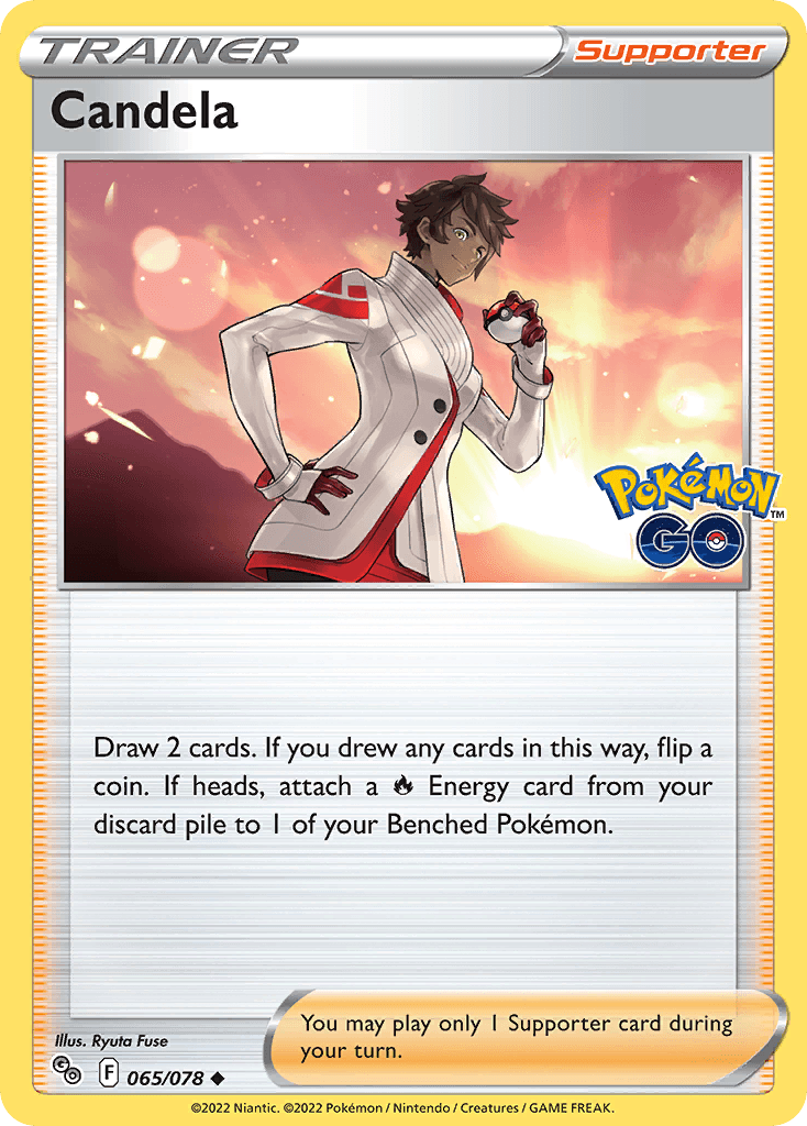 Candela, kortbilde fra pokemontcg.io