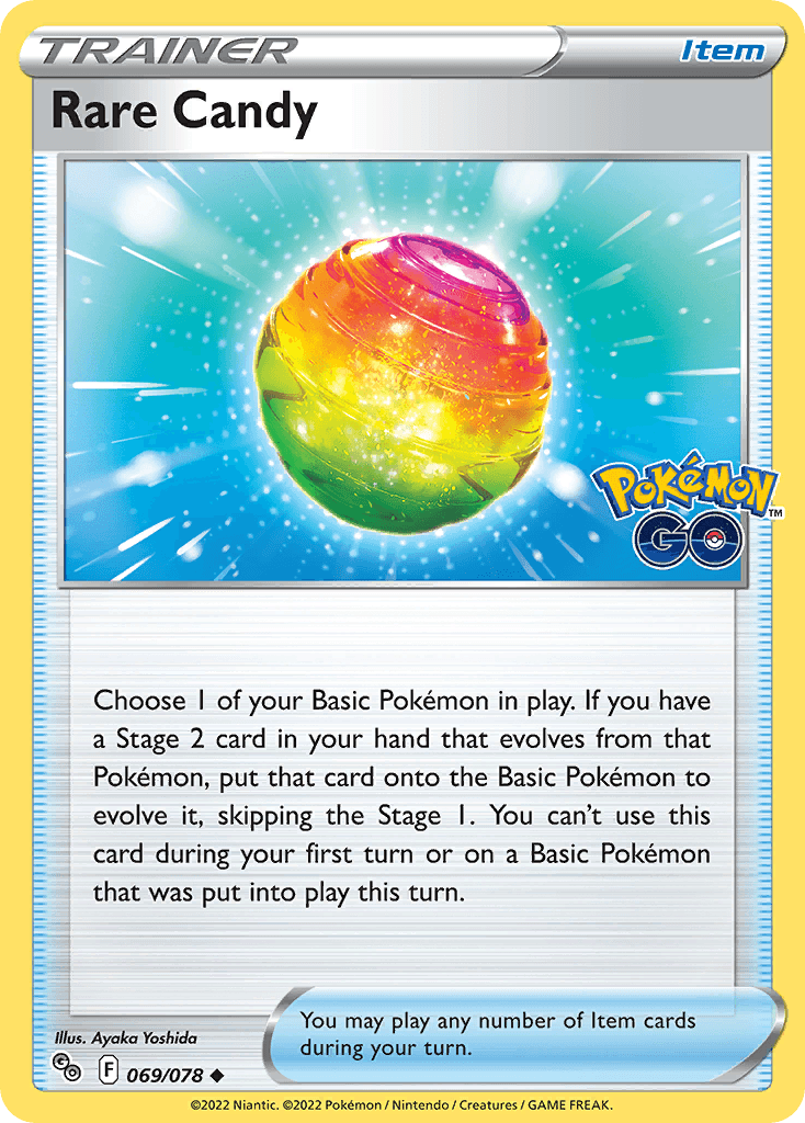 Rare Candy, kortbilde fra pokemontcg.io