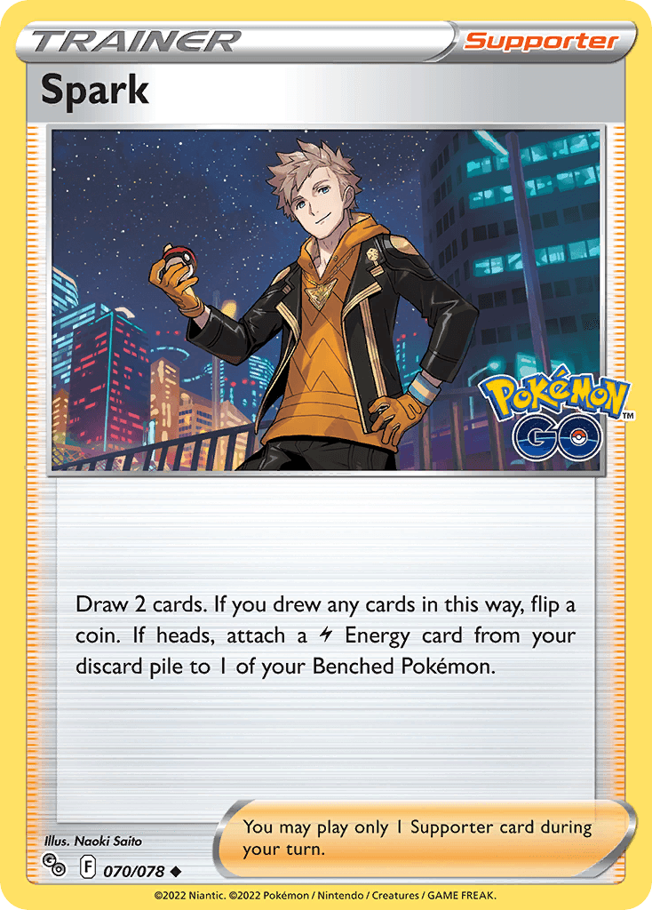 Spark, kortbilde fra pokemontcg.io