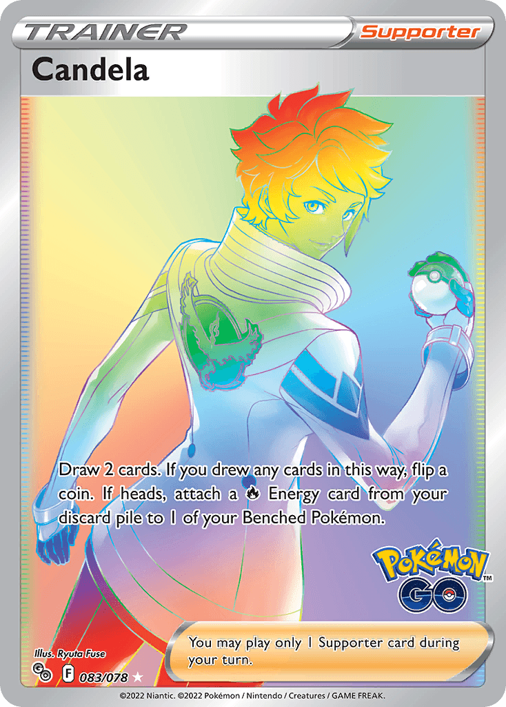 Candela, kortbilde fra pokemontcg.io