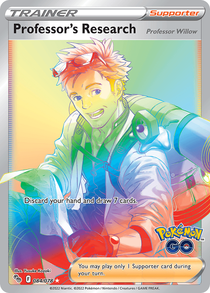 Professor's Research, kortbilde fra pokemontcg.io