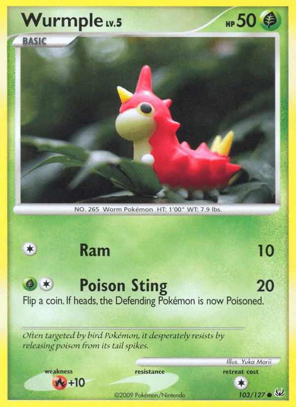 Wurmple, kortbilde fra pokemontcg.io