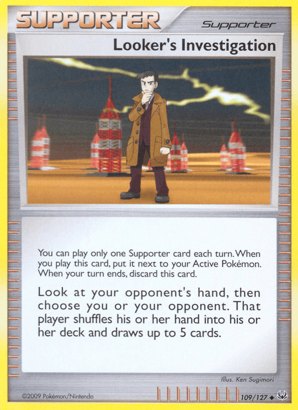 Looker's Investigation, kortbilde fra pokemontcg.io