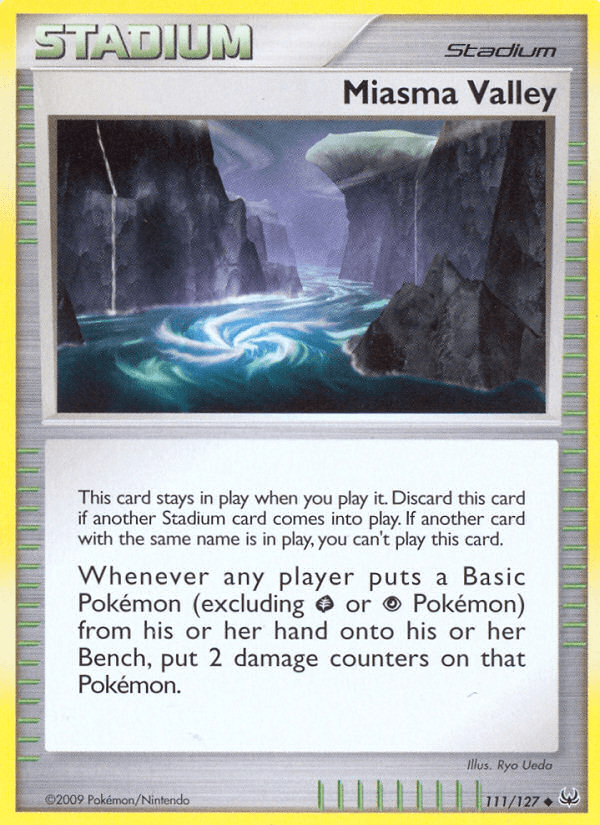 Miasma Valley, kortbilde fra pokemontcg.io