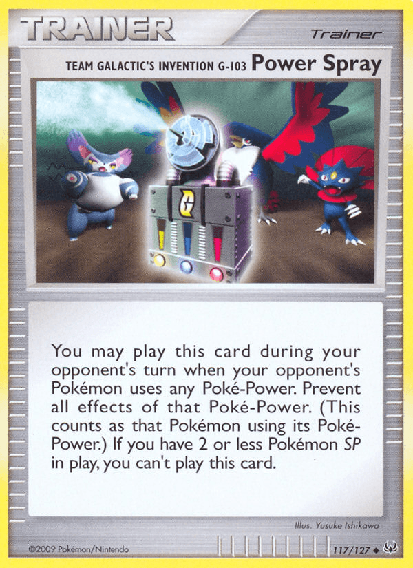 Team Galactic's Invention G-103 Power Spray, kortbilde fra pokemontcg.io