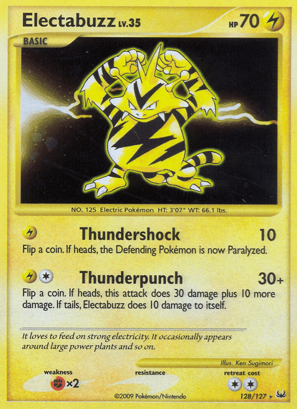Electabuzz, kortbilde fra pokemontcg.io