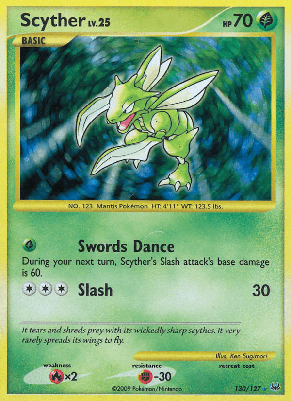 Scyther, kortbilde fra pokemontcg.io