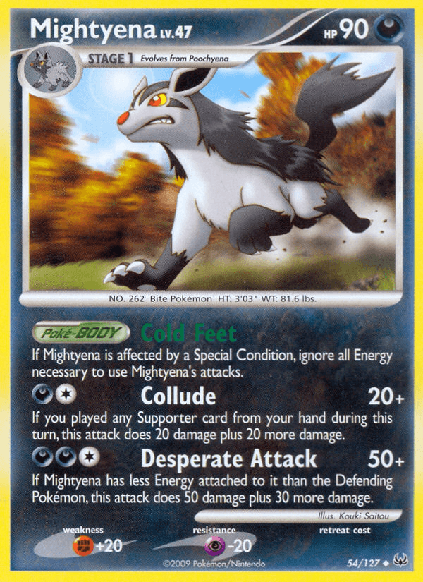 Mightyena, kortbilde fra pokemontcg.io