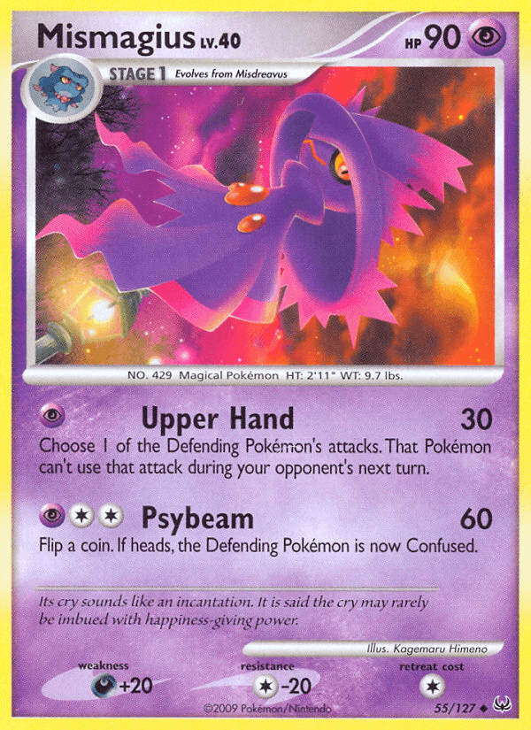 Mismagius, kortbilde fra pokemontcg.io