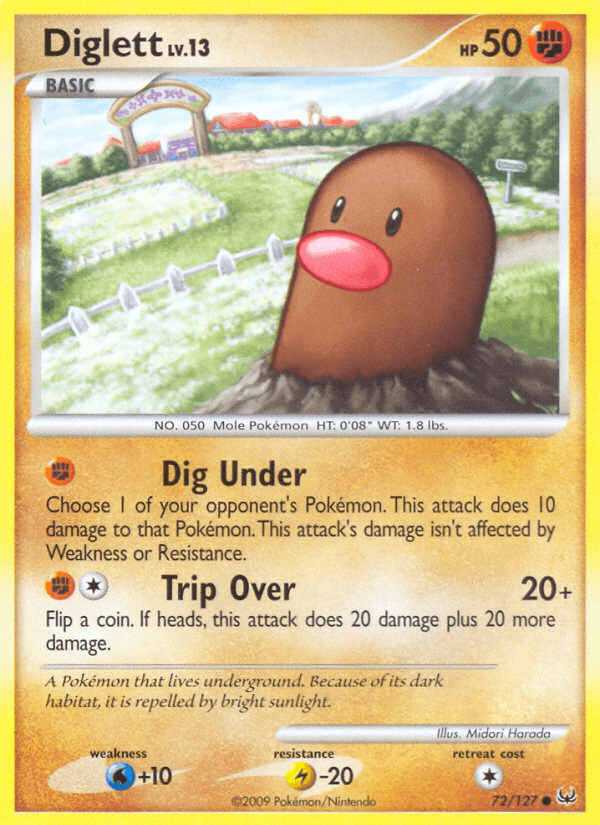 Diglett, kortbilde fra pokemontcg.io