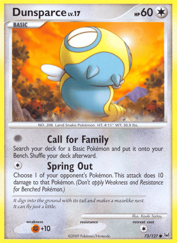 Dunsparce, kortbilde fra pokemontcg.io