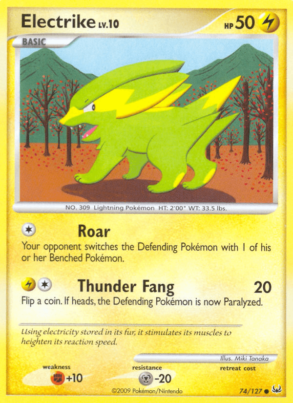 Electrike, kortbilde fra pokemontcg.io