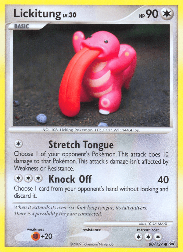 Lickitung, kortbilde fra pokemontcg.io