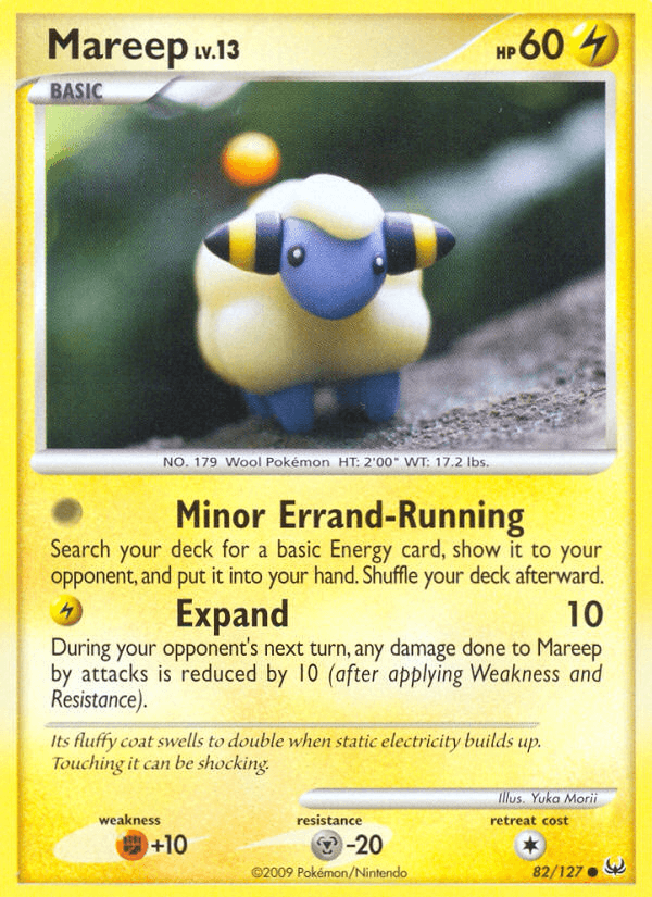 Mareep, kortbilde fra pokemontcg.io