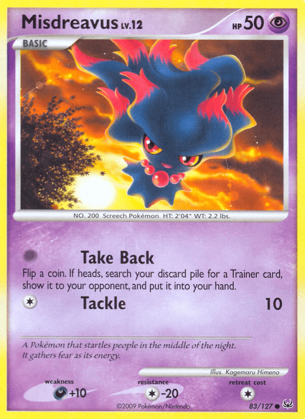 Misdreavus, kortbilde fra pokemontcg.io