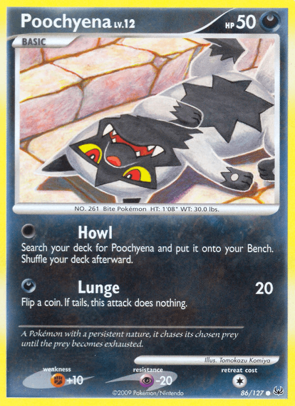 Poochyena, kortbilde fra pokemontcg.io