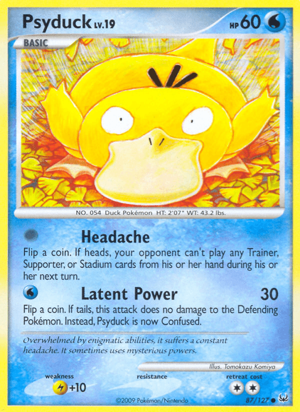 Psyduck, kortbilde fra pokemontcg.io