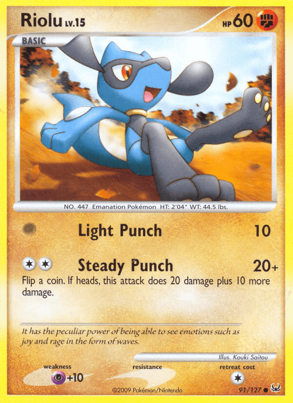Riolu, kortbilde fra pokemontcg.io