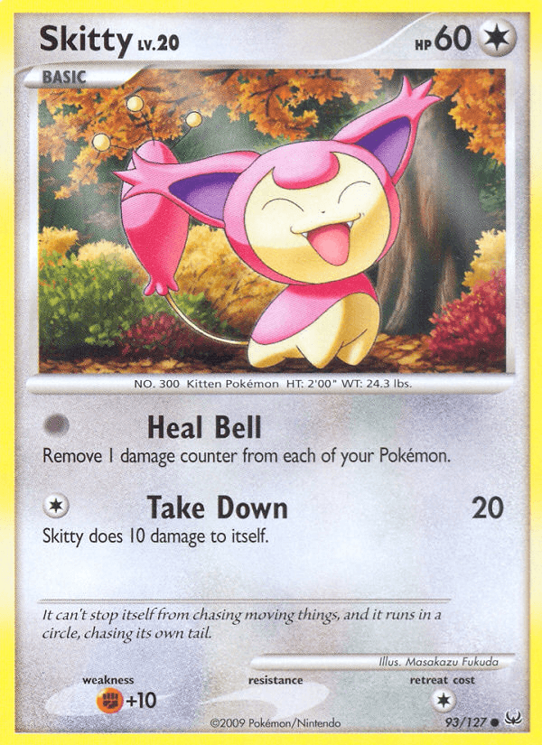 Skitty, kortbilde fra pokemontcg.io
