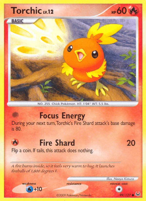 Torchic, kortbilde fra pokemontcg.io