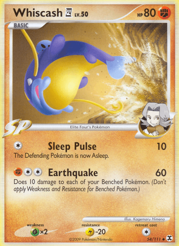 Whiscash E4, kortbilde fra pokemontcg.io
