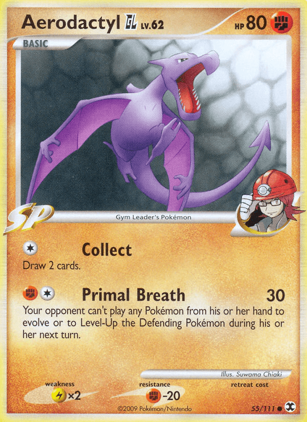 Aerodactyl GL, kortbilde fra pokemontcg.io