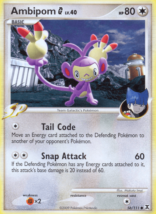 Ambipom G, kortbilde fra pokemontcg.io