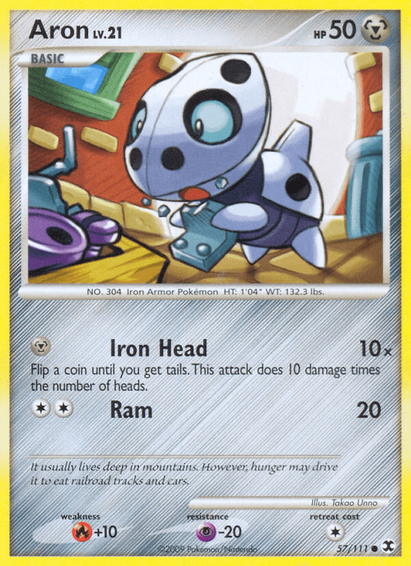 Aron, kortbilde fra pokemontcg.io