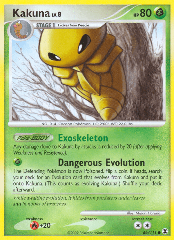 Kakuna, kortbilde fra pokemontcg.io
