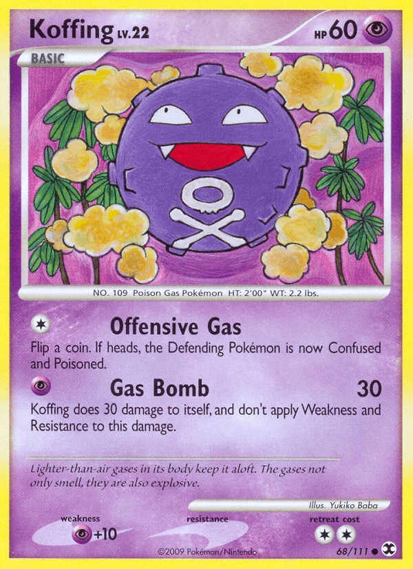 Koffing, kortbilde fra pokemontcg.io