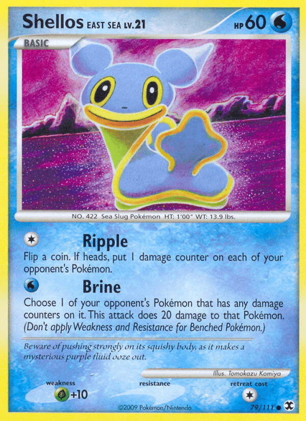 Shellos East Sea, kortbilde fra pokemontcg.io