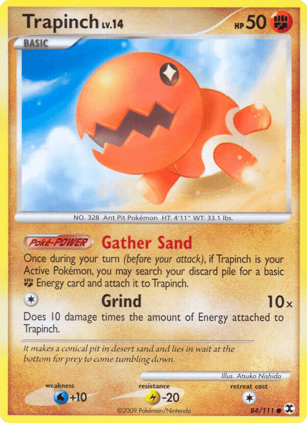 Trapinch, kortbilde fra pokemontcg.io