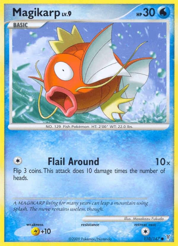 Magikarp, kortbilde fra pokemontcg.io