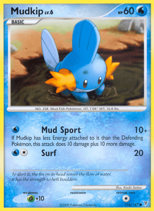 Mudkip, kortbilde fra pokemontcg.io