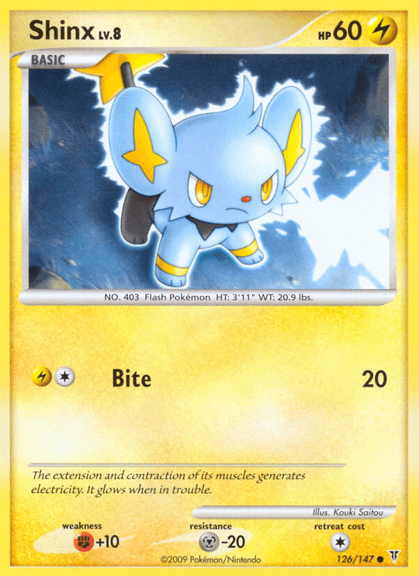 Shinx, kortbilde fra pokemontcg.io