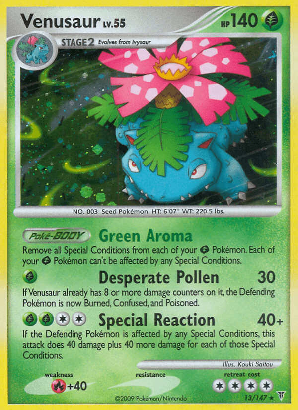 Venusaur, kortbilde fra pokemontcg.io