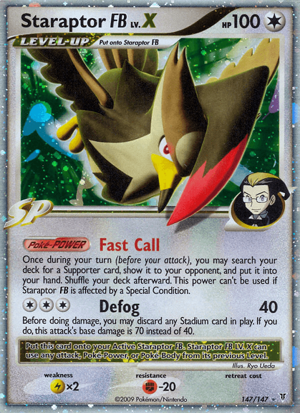 Staraptor FB LV.X, kortbilde fra pokemontcg.io