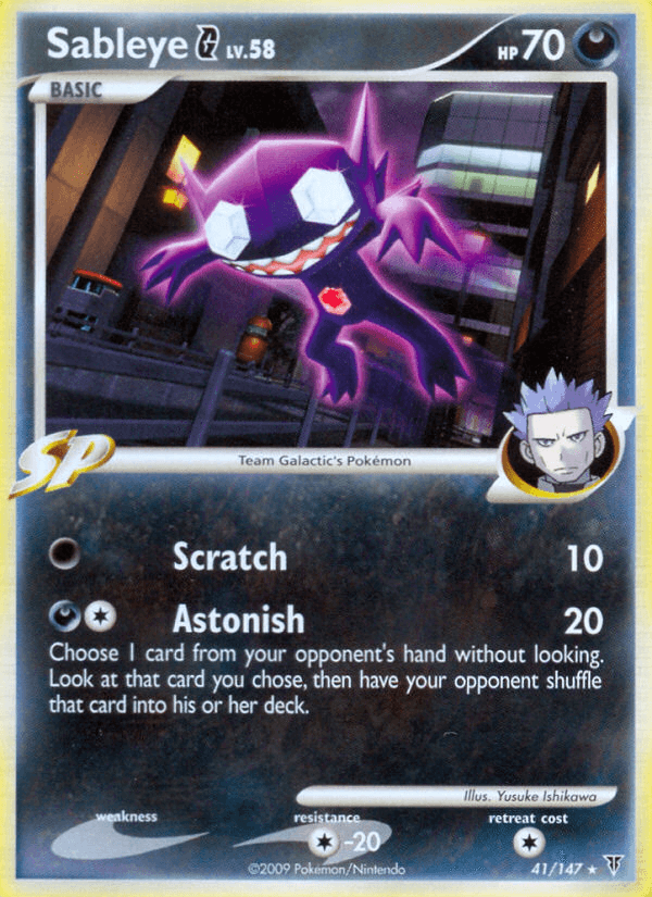 Sableye G, kortbilde fra pokemontcg.io