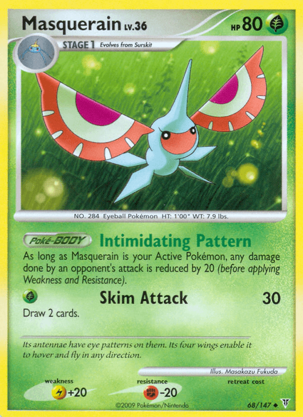 Masquerain, kortbilde fra pokemontcg.io