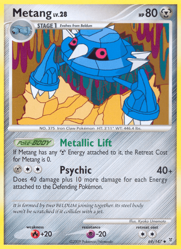 Metang, kortbilde fra pokemontcg.io