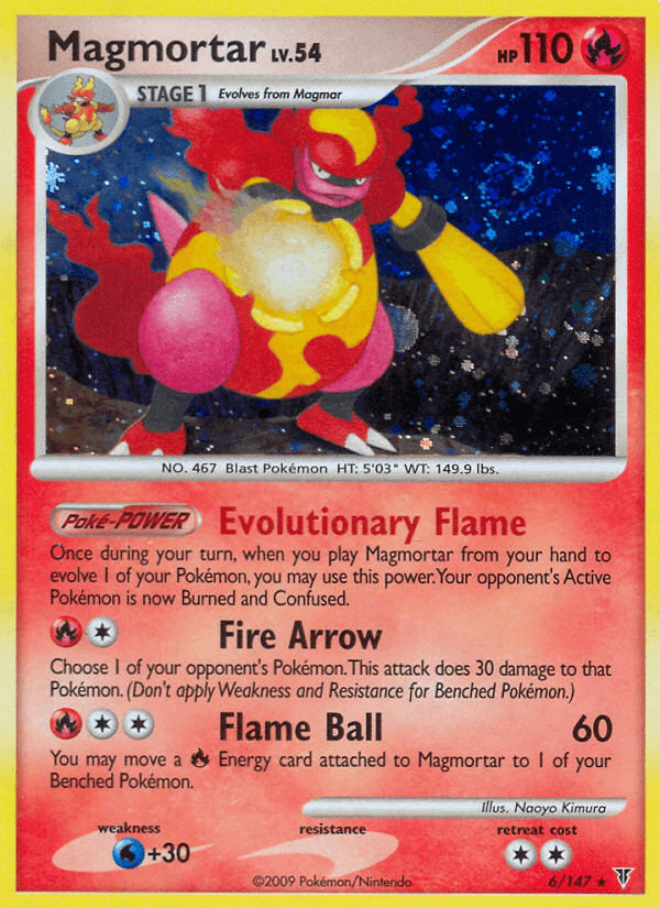 Magmortar, kortbilde fra pokemontcg.io