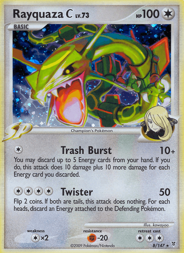 Rayquaza C, kortbilde fra pokemontcg.io