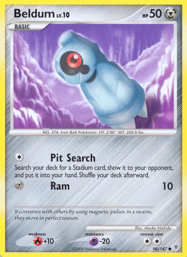 Beldum, kortbilde fra pokemontcg.io