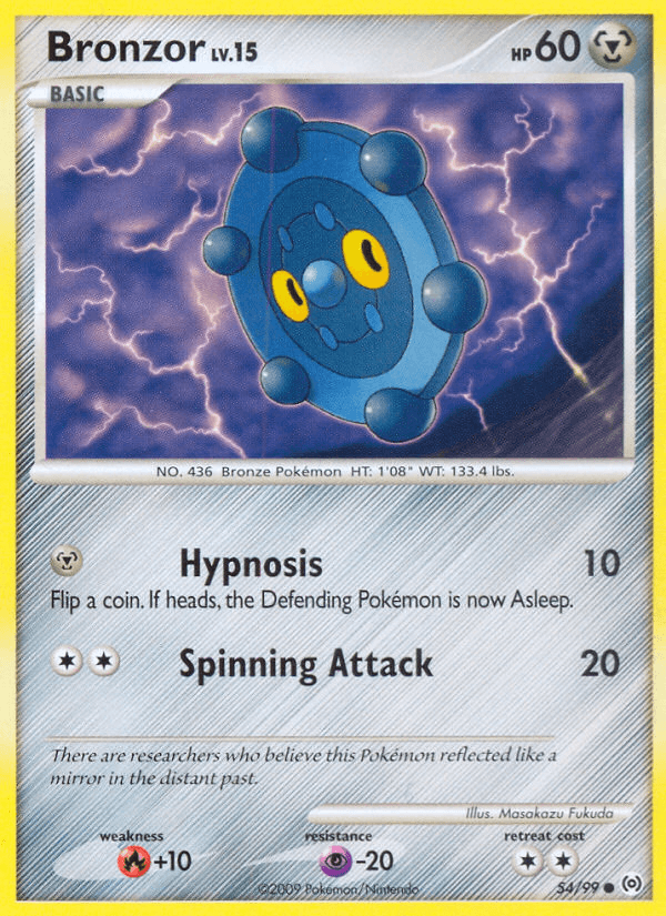 Bronzor, kortbilde fra pokemontcg.io
