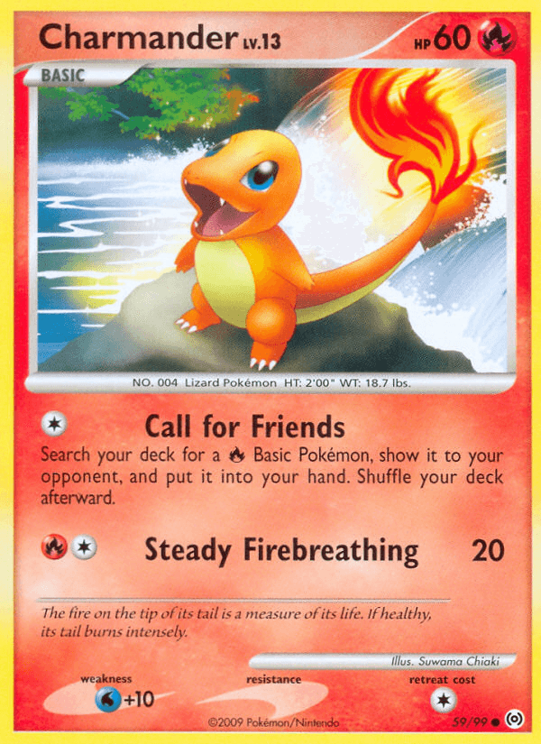 Charmander, kortbilde fra pokemontcg.io