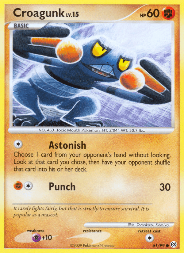 Croagunk, kortbilde fra pokemontcg.io