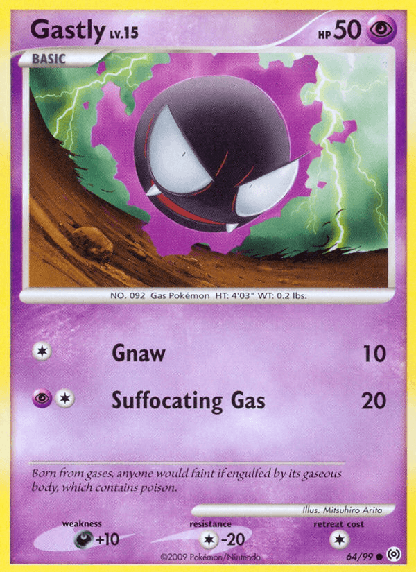 Gastly, kortbilde fra pokemontcg.io