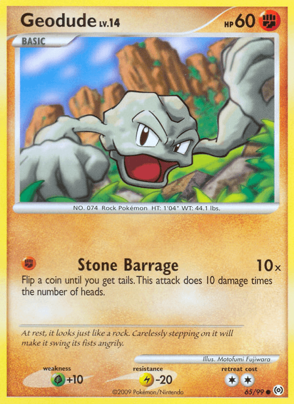 Geodude, kortbilde fra pokemontcg.io