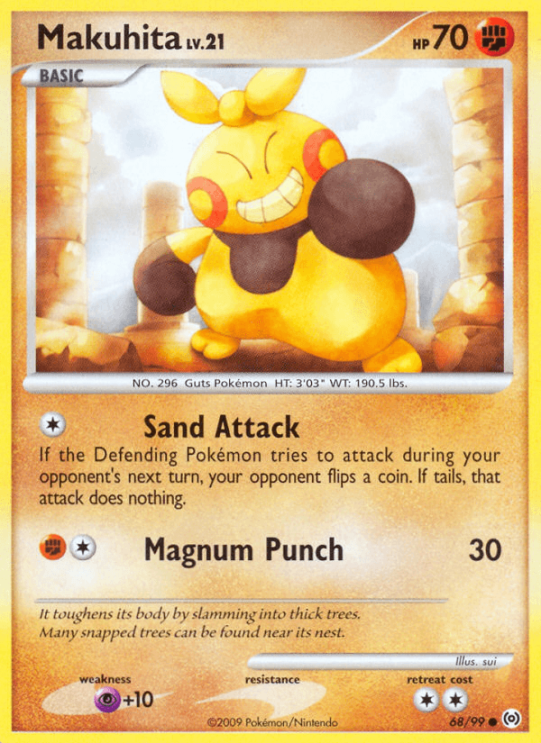 Makuhita, kortbilde fra pokemontcg.io