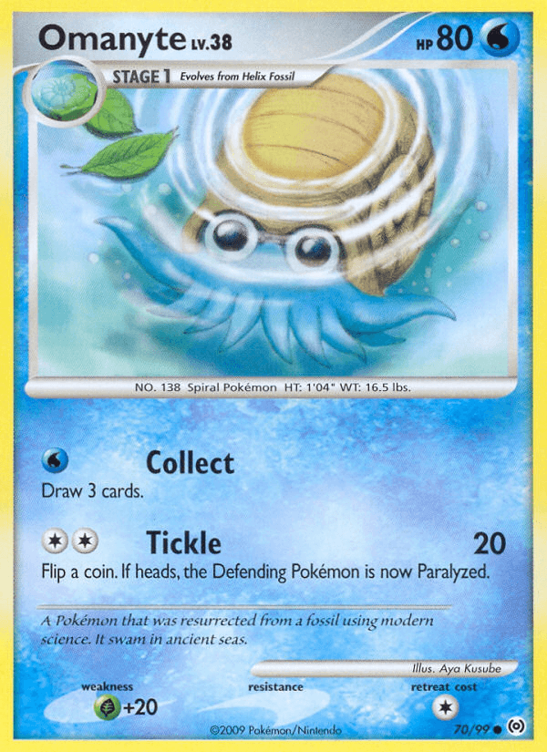 Omanyte, kortbilde fra pokemontcg.io